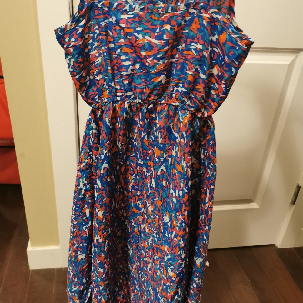 Hi Low Colorful Dress